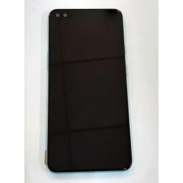 Pantalla lcd para Oneplus Nord mas tactil negro mas marco azul compatible