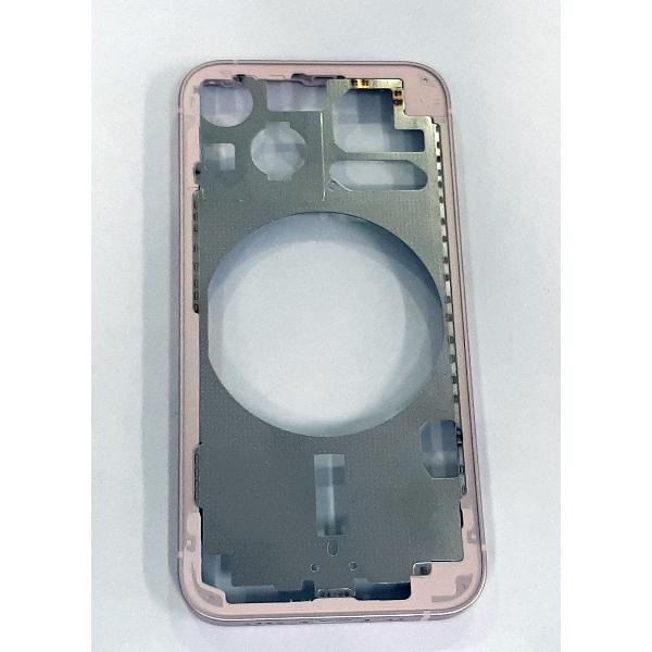 Carcasa central o marco rosa para IPhone 13 Mini calidad premium