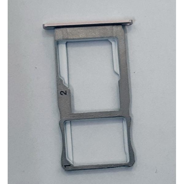 Soporte o bandeja sim dorada para ZTE Nubia N2 NX575J calidad premium