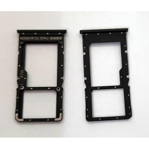 Soporte o bandeja dual sim negra para Xiaomi Redmi Note 11 5G calidad premium