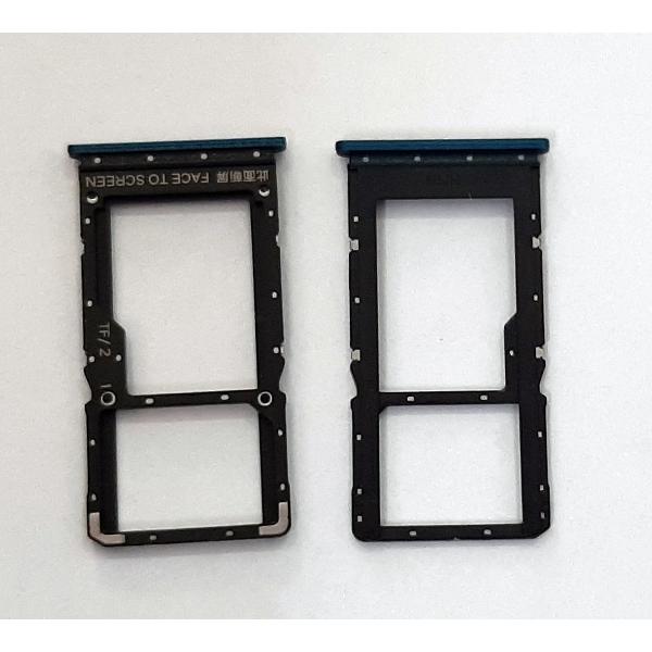 Soporte o bandeja dual sim azul para Xiaomi Redmi Note 11 5G calidad premium