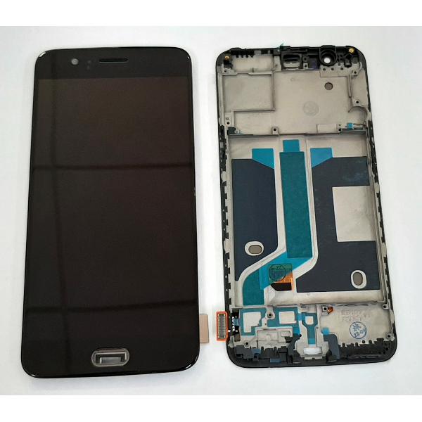 Pantalla oled para OnePlus 5 mas tactil negro mas marco negro compatible
