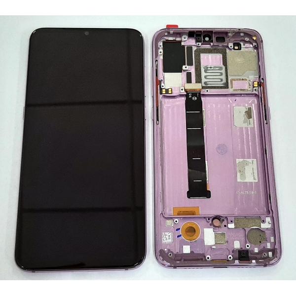 Pantalla oled para Xiaomi Mi 9 MI9 DK mas tactil negro mas marco purpura compatible