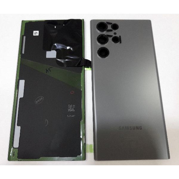 Tapa trasera o tapa batería Gris Graphite para Samsung Galaxy S22 Ultra S908B GH82-27457E Service Pack