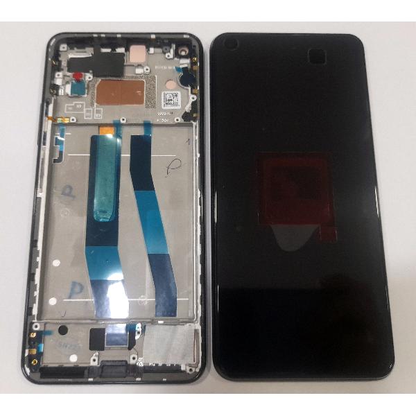 Pantalla lcd para Xiaomi 11 Lite 5G NE 5600030K9D00 mas táctil negro mas marco negro service pack