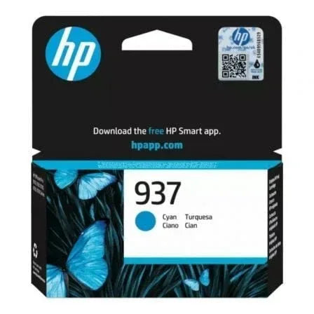 Cartucho de Tinta Original HP nº937/ Cian - PixelPlaza