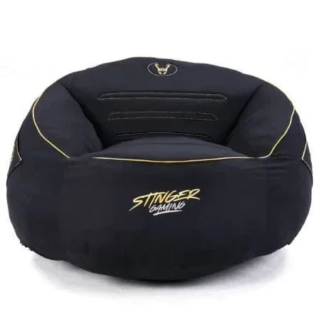Puff Woxter Stinger Gaming/ con relleno/ Negro y Dorado - PixelPlaza
