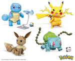 Figuras Mattel mega construx pokemon surtido construye y muestra 5 unidades