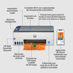 Multifunción inyección HP smart tank 5105 color a4 · 12ppm · 5ppm color · WiFi · WiFi direct