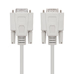 Cable serie RS232, DB9/M-DB9/H, 1.8 m