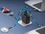 Cargador de pared Conceptronic althea18b 100w 3x USB tipo c 1x USB tipo a