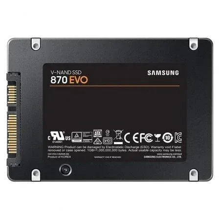 Disco SSD Samsung 870 EVO 2TB/ SATA III/ Full Capacity - PixelPlaza