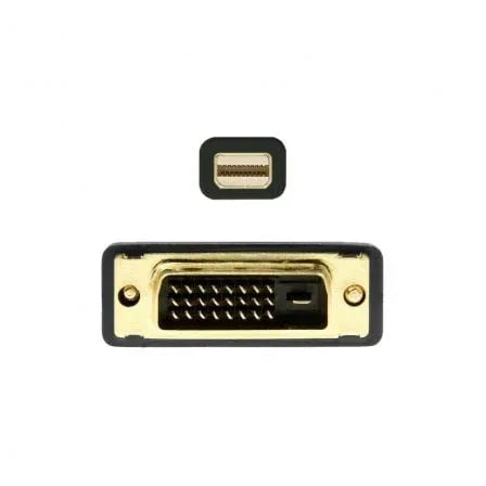 Cable Conversor Mini DisplayPort Aisens A125-0363/ Mini DisplayPort Macho - DVI Macho/ 2m/ Negro - PixelPlaza