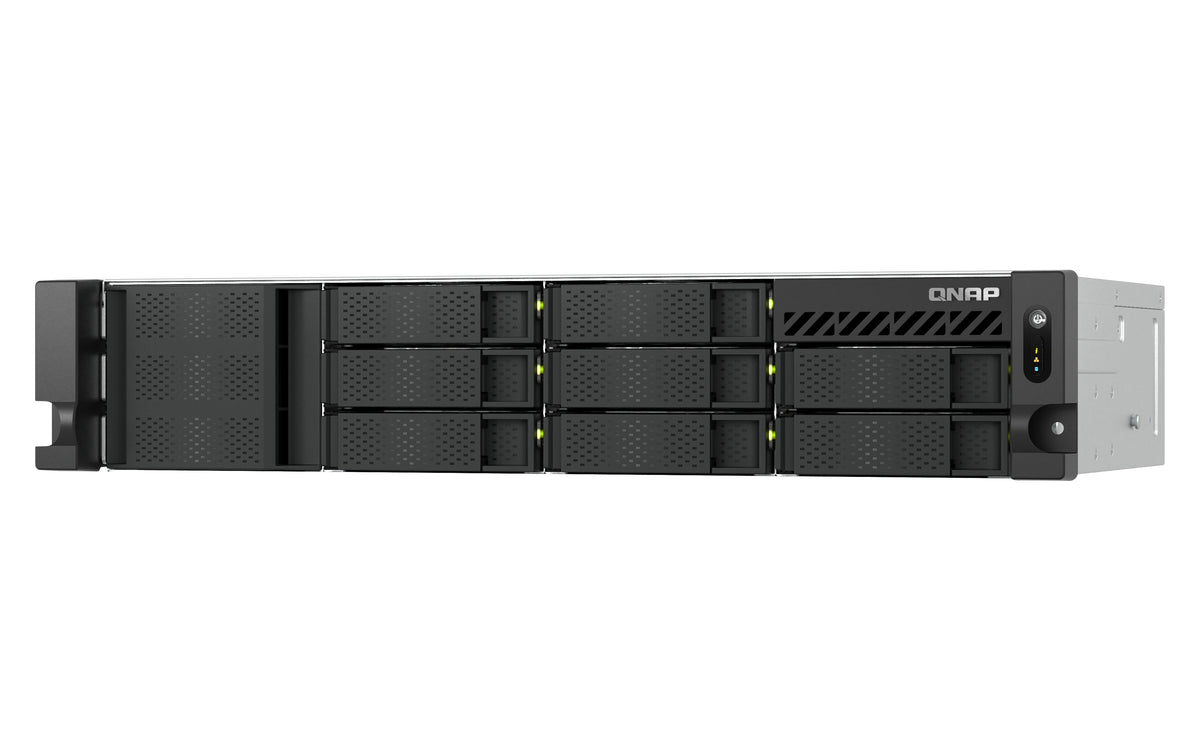 Servidor nas Qnap ts - 855eu 8 bahias 2u rack 8GB gigabit ethernet