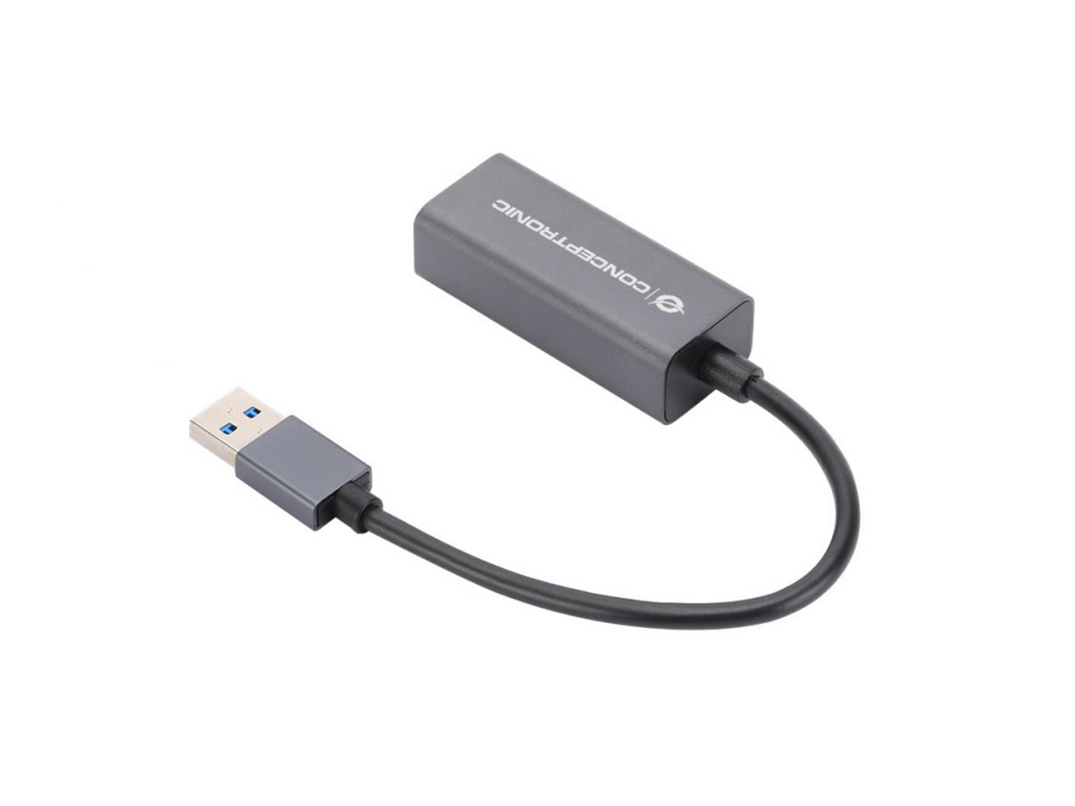 Adaptador USB 3.2 a RJ45 Conceptronic macho - hembra - compatible con nintendo switch