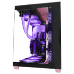 Caja ordenador mars gaming mcv4p premium custom xxl cristal templado rosa