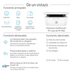 Multifunción láser HP m140w monocromo wifi
