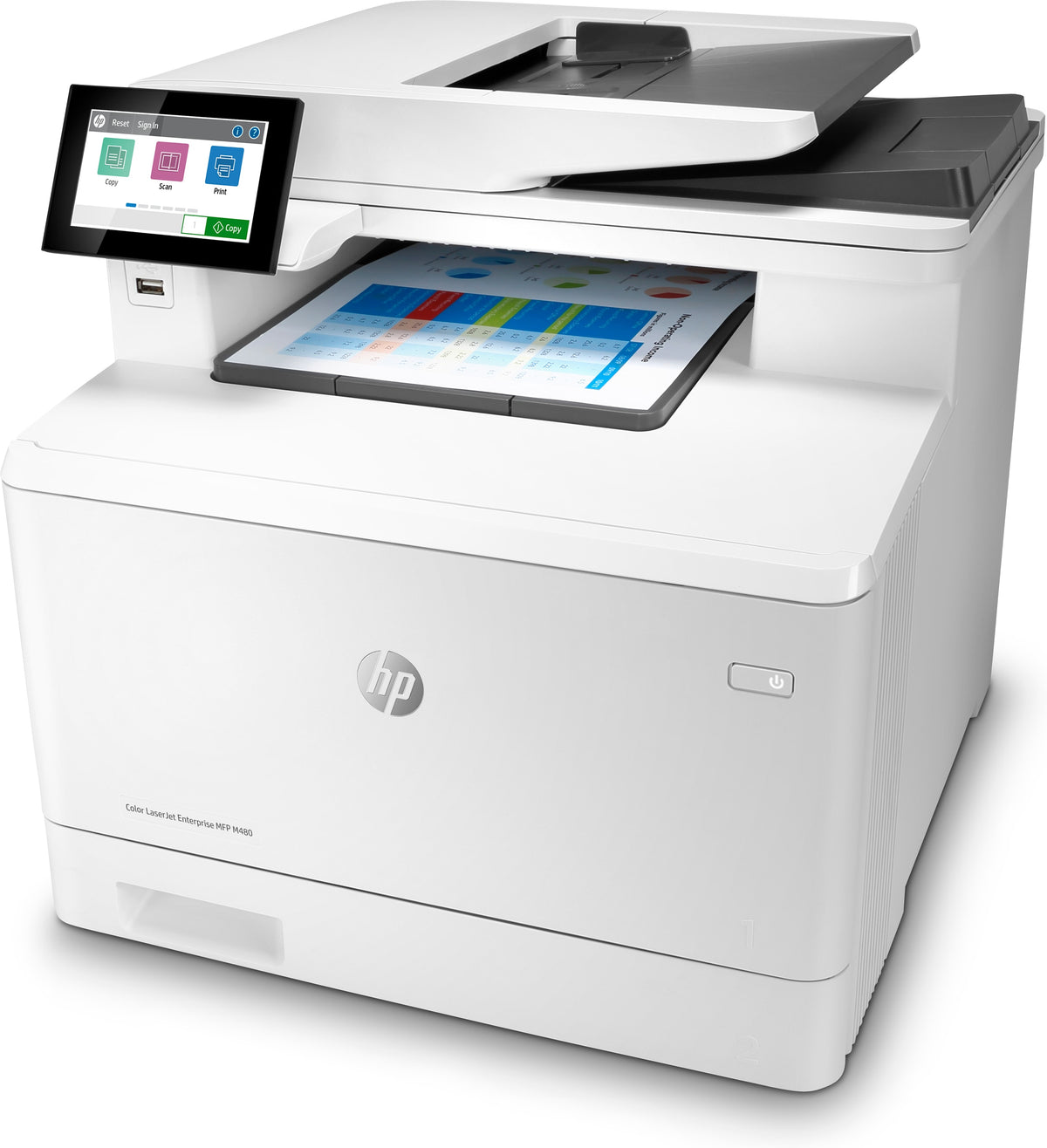 Multifunción HP laser enterprise m480f color