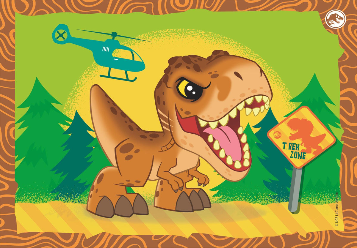 Puzzle Jurassic World 12-16-20-24pzs