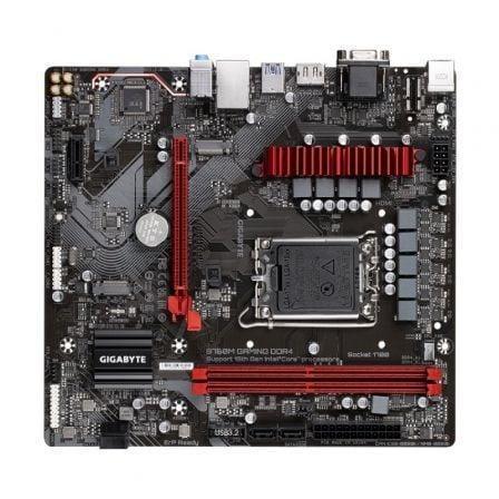 Placa Base Gigabyte B760M GAMING DDR4 Socket 1700/ DDR4/ PCIe 4.0/ Micro ATX - PixelPlaza