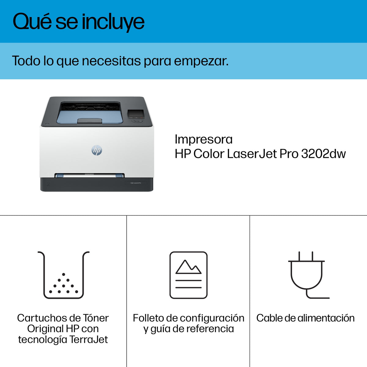 Impresora laser HP laserjet pro 3202dw
