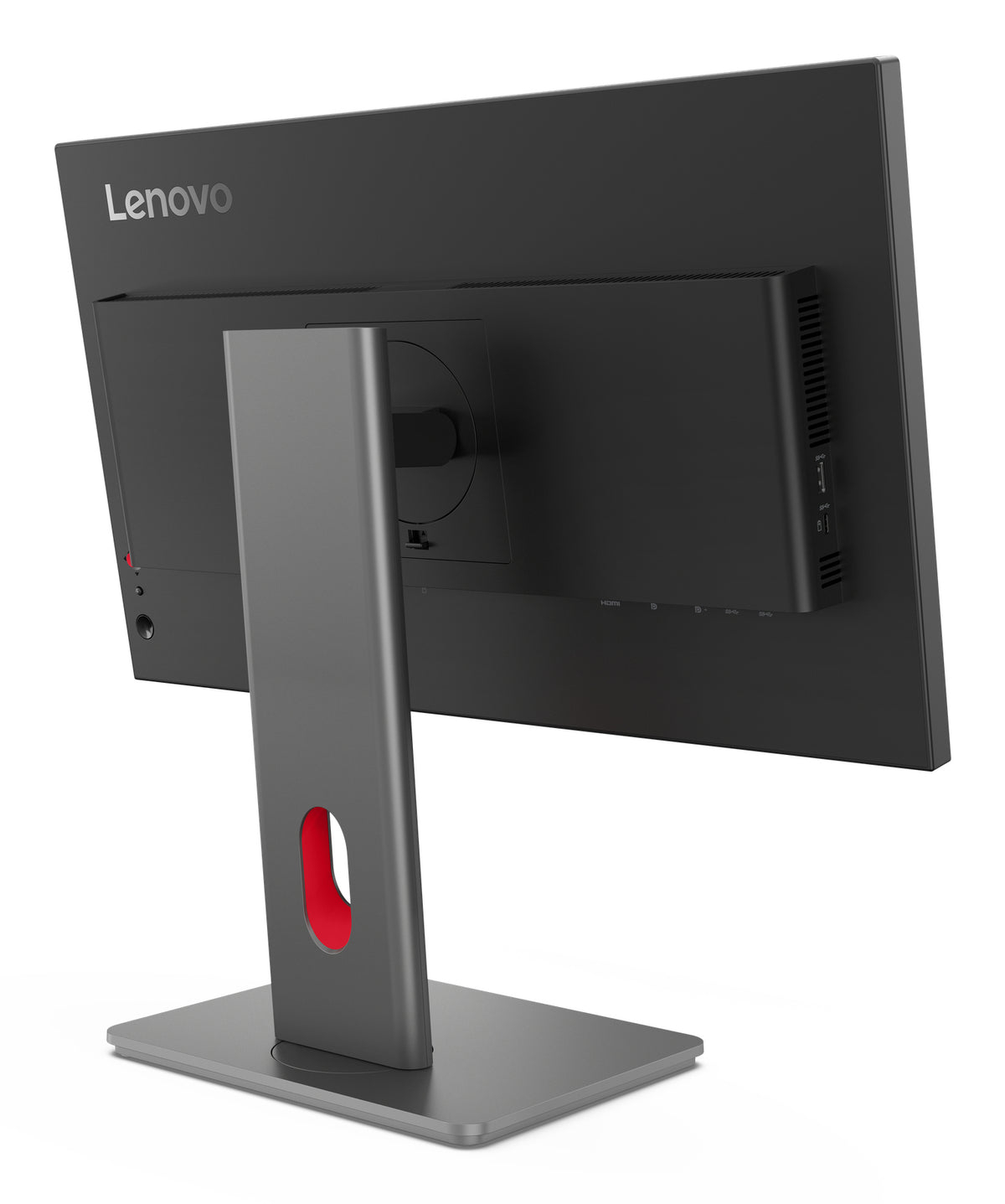 Monitor 24" HDMI displayport Lenovo P24Q-40 regulable en altura, PIVOTANTE2560x1440 hub USB