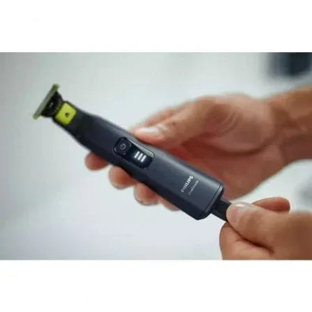 Cortabarbas + Recortadora Philips Oneblade Pro 360 QP6552/15/ con Batería/ 5 Accesorios - PixelPlaza