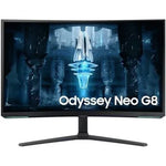 Monitor Gaming Curvo Samsung Odyssey Neo G8 S32BG850NP 32"/ 4K/ 1ms/ 240Hz/ VA/ Regulable en altura/ Negro y Blanco - PixelPlaza