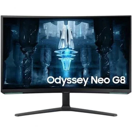 Monitor Gaming Curvo Samsung Odyssey Neo G8 S32BG850NP 32"/ 4K/ 1ms/ 240Hz/ VA/ Regulable en altura/ Negro y Blanco - PixelPlaza