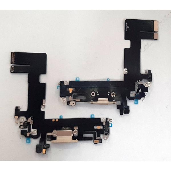 Flex puerto carga blanco para IPhone 13 compatible