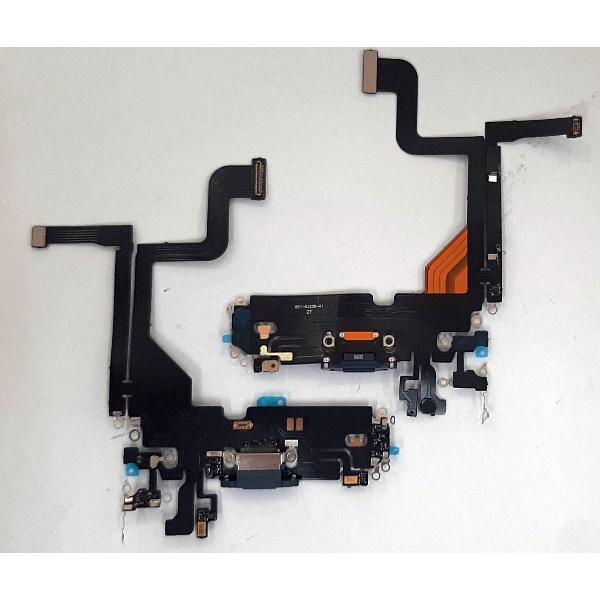 Flex puerto carga azul para iPhone 13 Pro compatible