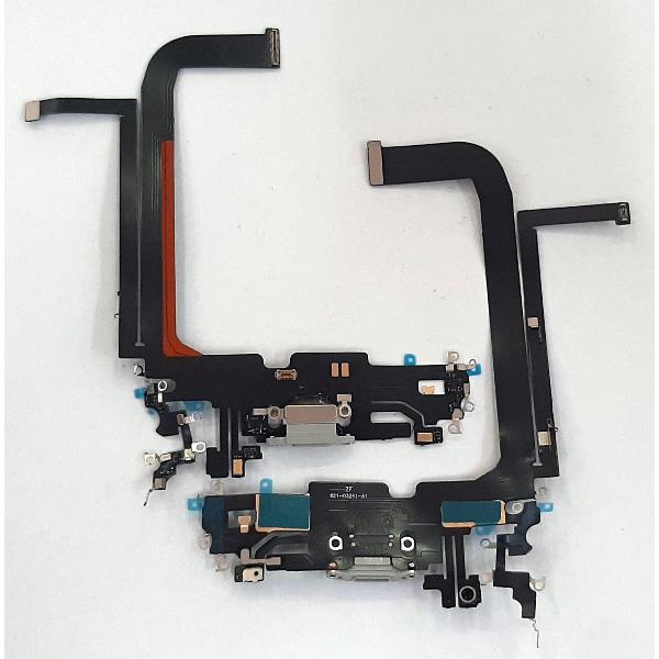 Flex puerto carga blanco para IPhone 13 Pro Max compatible