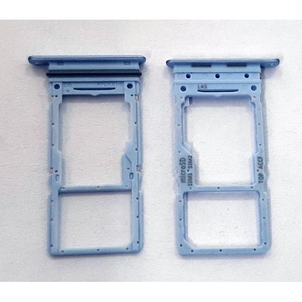 Soporte o bandeja dual sim azul para Samsung Galaxy A33 5G SM-A336 calidad premium