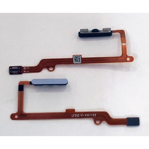Flex lector huella azul claro para Huawei Honor 50 Lite Nova 8I calidad premium