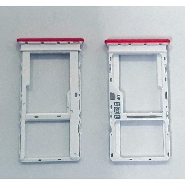 Soporte o bandeja dual sim rosa para Motorola Moto G20 calidad premium