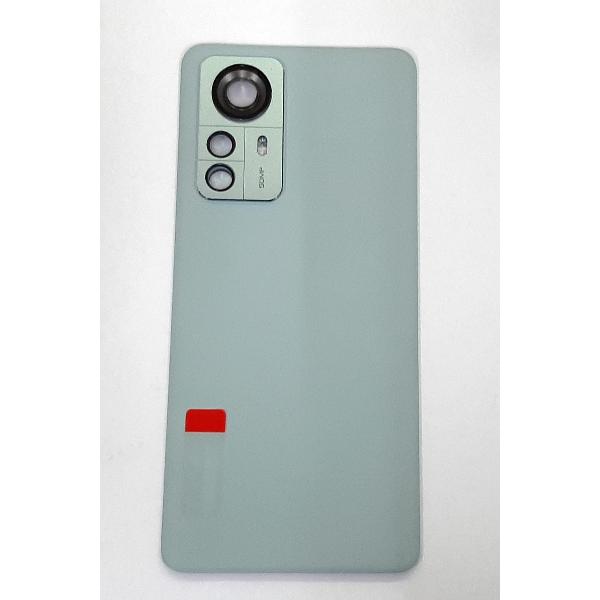 Tapa trasera o tapa bateria verde para Xiaomi 12 Pro 5G mas cubierta camara