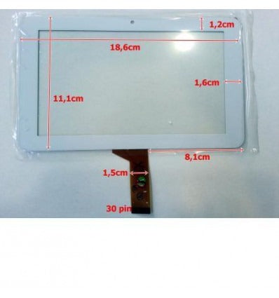 Pantalla Táctil Repuesto Tablet china 7 Modelo 22"