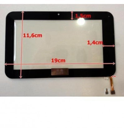 Pantalla Táctil Repuesto Tablet china 7 Modelo 23"