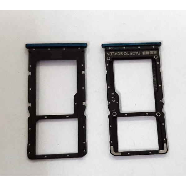 Soporte o bandeja dual sim verde para Xiaomi Redmi Note 11 5G calidad premium