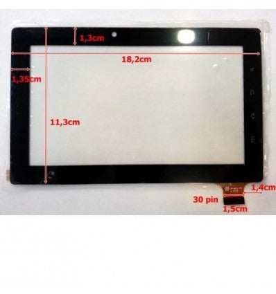 Pantalla Táctil repuesto tablet china 7 Modelo 24"