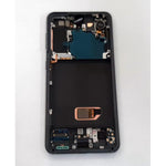 Pantalla para Samsung Galaxy S21 5G SM-G991B SM-G991 G991B G991 GH82-27256A mas táctil negro mas marco phantom gris