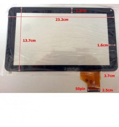 Pantalla táctil repuesto tablet china 9 Modelo 12"