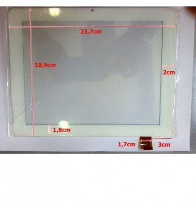 Pantalla táctil repuesto tablet china 10 modelo 3"