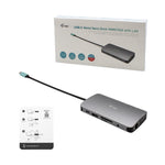 Nano dock i - tec USB - c metal dmi - vga with lan + universal charger 77 w