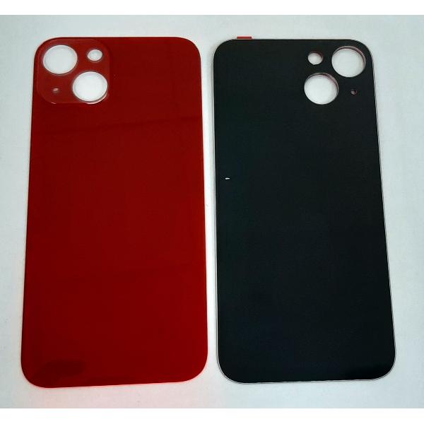 Tapa trasera o tapa bateria roja facil instalacion para IPhone 13 A2633