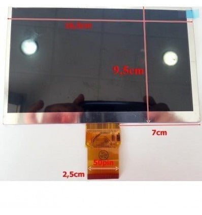 Pantalla Lcd Repuesto Tablet China 7 Modelo 4"