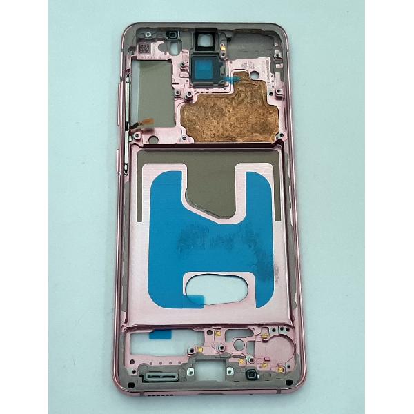 Carcasa central o marco rosa para Samsung Galaxy S20 S20 5G SM-G980F SMG980 G980F SM-G981F SMG981 G981F calidad pre