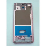 Carcasa central o marco rosa para Samsung Galaxy S20 S20 5G SM-G980F SMG980 G980F SM-G981F SMG981 G981F calidad pre