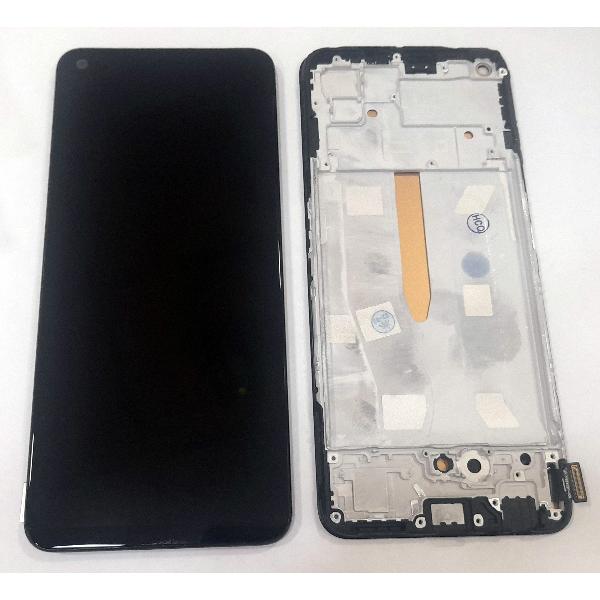 Pantalla lcd para Oppo A94 5G CPH2211 mas tactil negro mas marco negro calidad premium