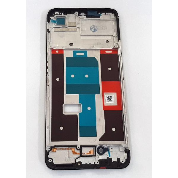 Carcasa central o marco negro para Realme C35 RMX3511 calidad premium